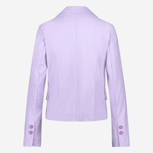 Atina Blazer Technical Jersey | Lila