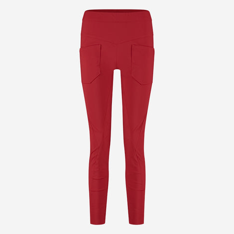 Doris Pants Technical Jersey | Red