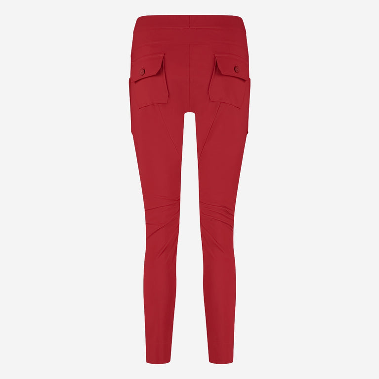 Doris Pants Technical Jersey | Red