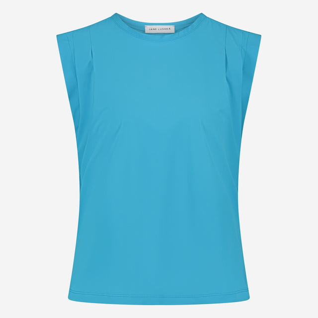 Camela Top Technical Jersey | Light Blue