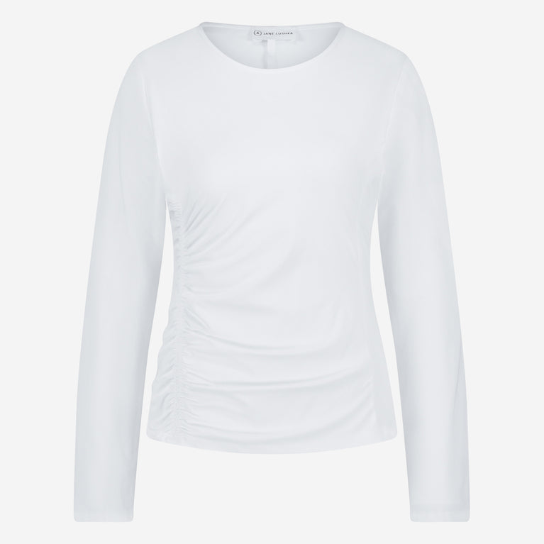 Scarlet Top Technical Jersey | White