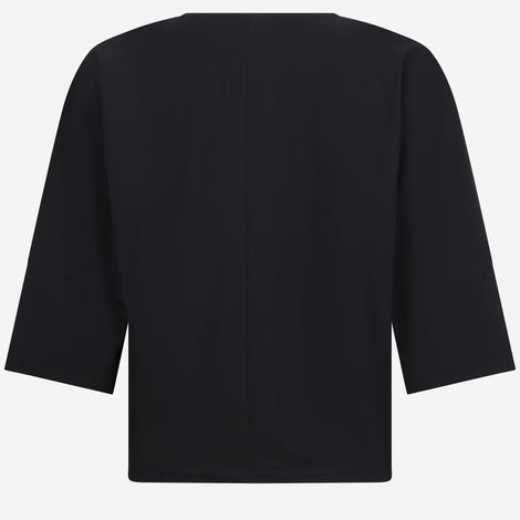 Stami Blouse Technical Jersey | Black