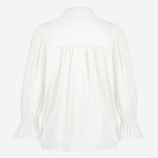 Olivia Blouse Technical Jersey | White