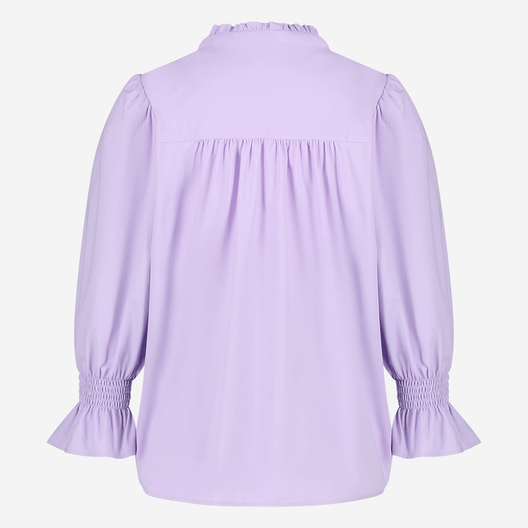 Olivia Blouse Technical Jersey | Lila