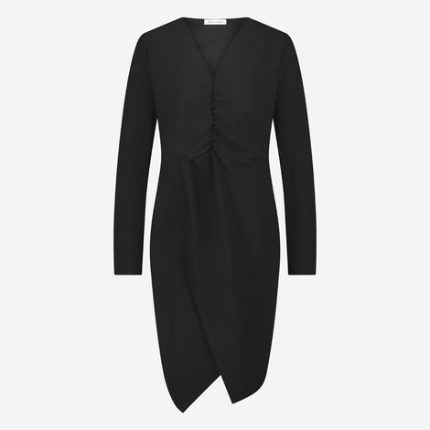 Dagmar Dress Technical Jersey | Black