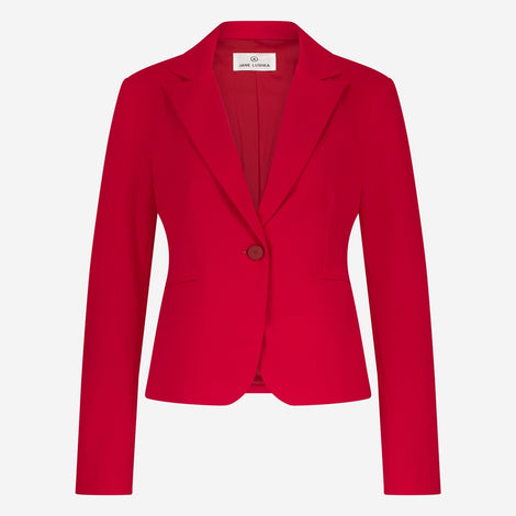 Elvira blazer structure technical jersey | Red