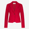 Elvira blazer structure technical jersey | Red