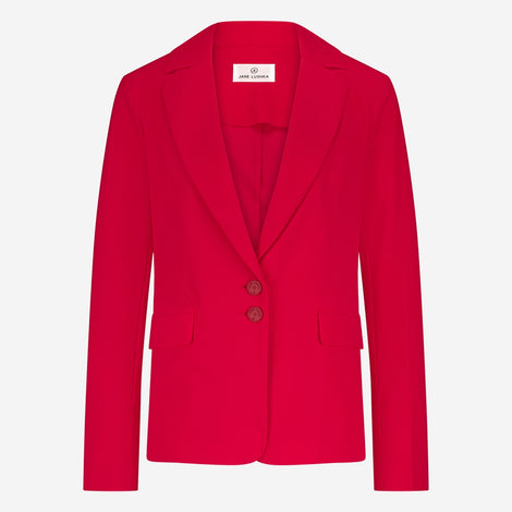 Amsterdam structure tech jersey blazer | Red