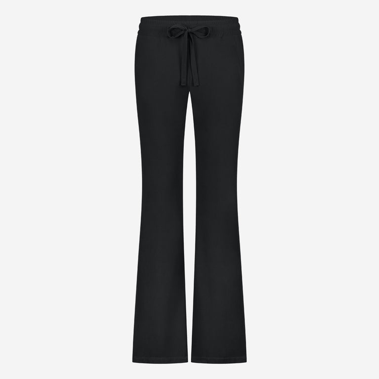 Carola structure technical jersey pants | Black