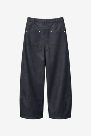 Viva indigo barel jeans | Dark Blue