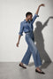 Saige ankle leg Kyoto jeans | Flu Blue