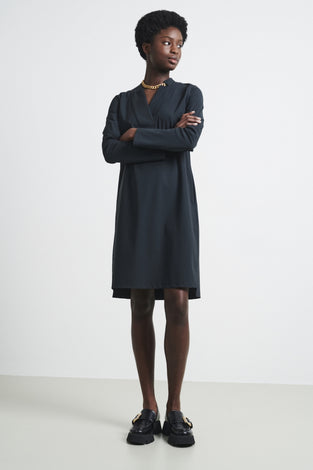 Dress Kelly Technical Jersey | Grigio Notte