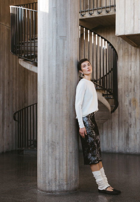 Pullover Cashmere blend 2480 | Ecru