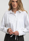 Carmen blouse technical jersey | White