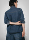 Western classic denim shirt | Medium Blue