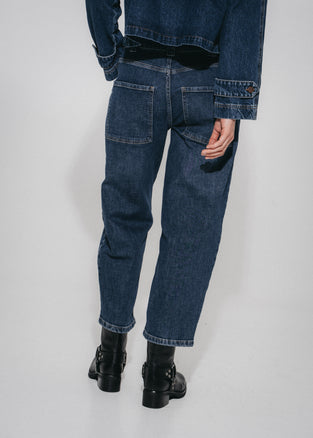 Patch pocket Kyoto jeans | Medium Blue