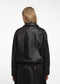Pola eco leather bomber jacket | Black