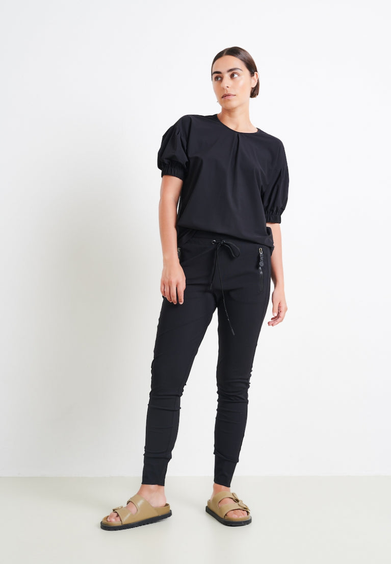 Winny Top Technical Jersey | Black