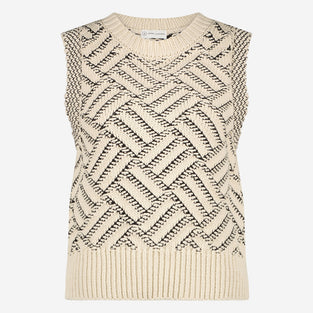 Ladies Vest | Beige