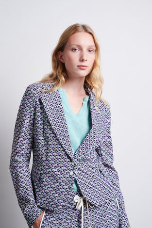 Solomon Blazer Technical Jersey | Purple Melange