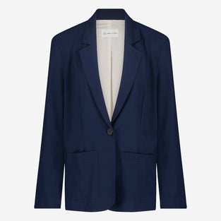 Valeta Blazer Technical Jersey | Indigo